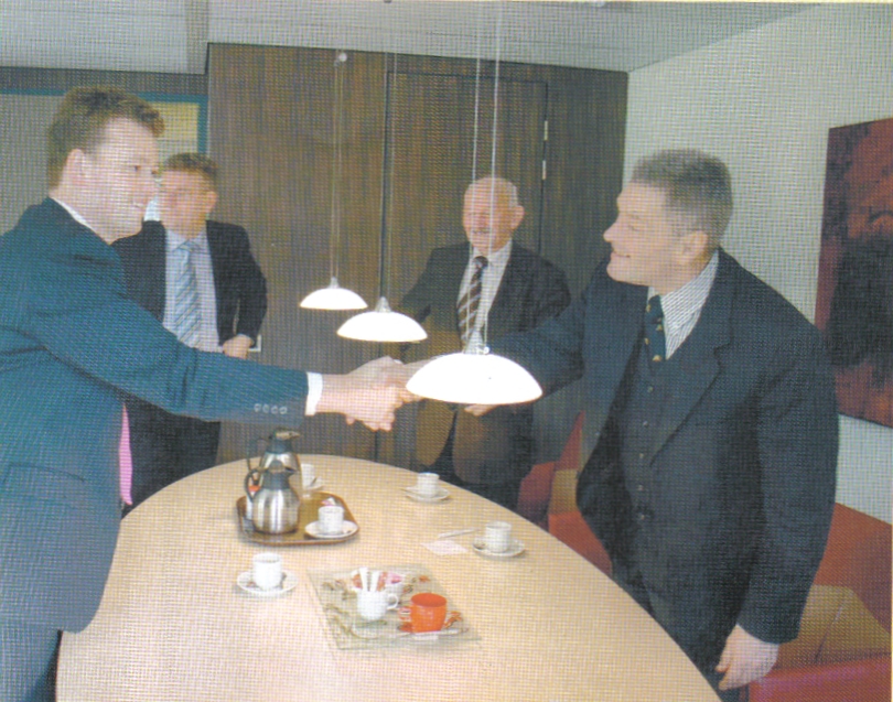 Ondertekning contract